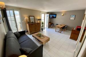 Maisons de vacances New T1 with courtyard between port and beach : photos des chambres