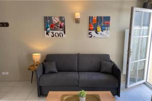 Maisons de vacances New T1 with courtyard between port and beach : photos des chambres