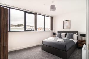 Smart 1 Bed Apartment in Central Wrexham