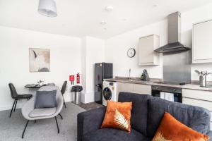 Smart 1 Bed Apartment in Central Wrexham