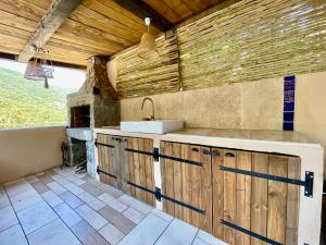 Maisons de vacances Casa Arena Authentique maison de village avec piscine au coeur de l’Alta Rocca - Zoza : photos des chambres