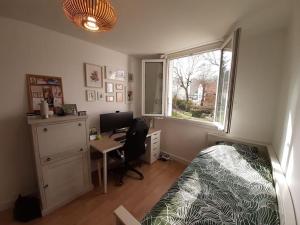 Appartements Charmant T5 en pleine nature a Viroflay-Versailles : photos des chambres