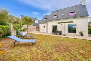 Maison pour 4 adultes, 1 enfant à 200m de la plage - Kermathéano