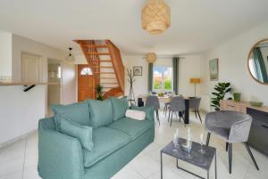 Maison pour 4 adultes, 1 enfant à 200m de la plage