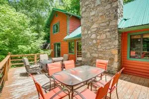 Mars Hill Cabin with Pool Table about 2 Mi to Wolf Ridge - 格林维尔