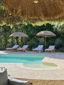 Villas Nouveaute Exceptionnelle Tres belle villa au pied du Mont Ventoux : photos des chambres