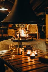 Chalets Joubarbe Rose by Lodji : photos des chambres