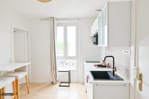 Appartement Cosy and Quiet Paris Villette