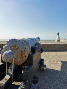 Maisons de vacances L Obione charmante maison de pecheur renovee proche mer avec patio exterieur : Maison 3 Chambres