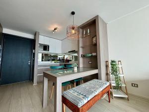 Estupendo depto en moderno edificio vista panoramica