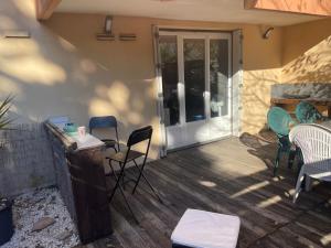 Appartements La Cardonille appartement avec patio : photos des chambres