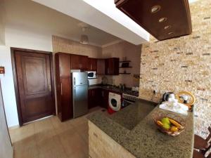 Chalet Marina Wadi Degla Families Only Pool view 2nd floor with Roof 6 adults