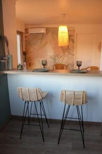 Joli 2 pièces tendance 5 mns de la plage