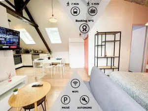 *NEW*: Centrale et Calme _ Parking _Coeur de ville - Lech-Léonec