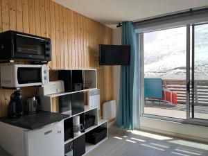 Ski Piau Engaly, plein sud avec vue sur les pistes à 50 m, cœur de station