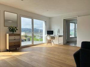 Gartenwohnung im modernen Stil