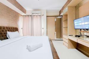 Good Deal and Homey Studio Apartment Atria Residences Gading Serpong By Travelio