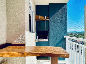 10° andar, Vista linda! 200m praia, 15km parque