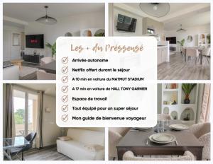 Appartements Le Pressense, ideal sejour pro ou familiale : photos des chambres
