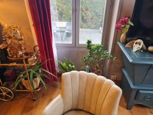 Maisons de vacances Artist house with piano and charming garden : photos des chambres