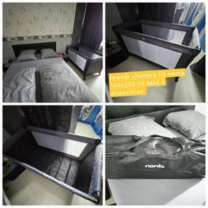 Appartements F3 rez-de-chaussee Centre ville au calme avec Balcon Garage et Netflix : photos des chambres
