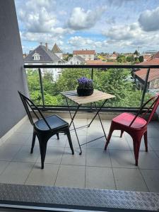 Appartements Evasion douillette, charmant 2 pieces 20 minutes de Strasbourg : photos des chambres