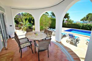 Mimosa - pretty holiday property with private pool in Moraira