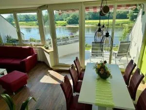 Ferienwohnung direkt an der Elbe - Köselitz