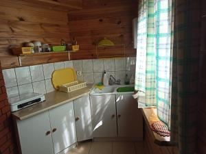 Domek centrum jezioro Białe Okuninka