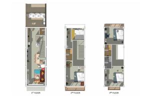 4 bedrooms, Private & Cozy house @ Walking Street