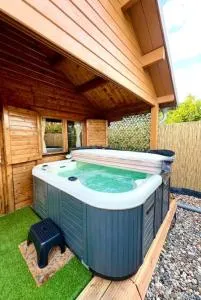Cozy chalet with garden and jacuzzi near Amsterdam - Vijfhuizen