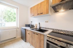 LeHaStays - Apartment Leipzig I 4 Einzelbetten