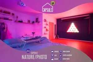 Capsule Nature & Photos - Jacuzzi - Netflix & Home cinéma - PS5 & jeu - Thun-Saint-Martin