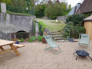 Maisons de vacances Maisonnette au calme avec jardin : photos des chambres