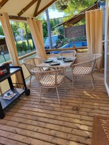 Mobil home 4 personnes climatisé