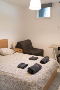 Maisons de vacances Gites Velaux Ecureuil et Pinede : photos des chambres