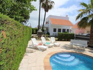 Casa cerca del mar: Piscina privada, WiFi gratuito, aire acondicionado opcional, mascotas bienvenidas - ES-184-65
