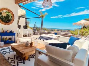 Villas Villa style Ibiza 3 chambres, vue mer jacuzzi : photos des chambres