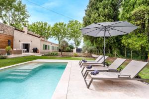Maisons de vacances Gite Le Figuier des Alpilles- 6p : photos des chambres