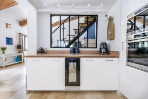 Maisons de vacances Gite Le Figuier des Alpilles- 6p : photos des chambres