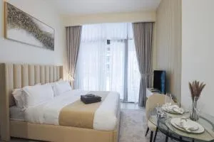 Elegant Studio in Azizi Riviera - Nadd Shubayḩ