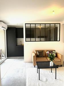 Appartements M25 Marquer joli T2 proche frontiere : photos des chambres