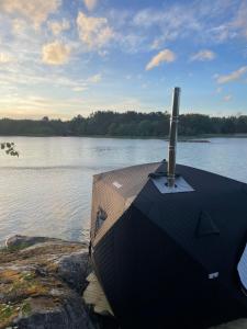 Härligt privat Glamping med bastutält