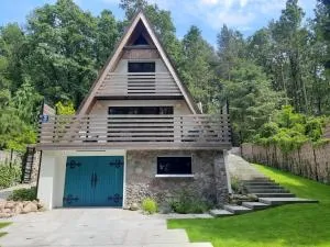 Dom nad Jeziorem Bory Tucholskie Pomost Łódka - 科罗诺沃