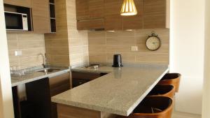 Depto con vista al mar y terraza