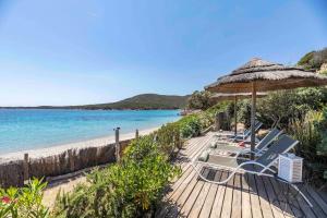 Maisons de vacances Plage de Furnellu location pieds dans l-eau : photos des chambres