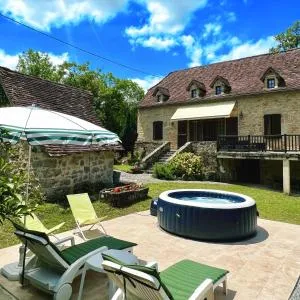 Superbe gîte à la campagne avec grand jardin et spa privé - Faycelles