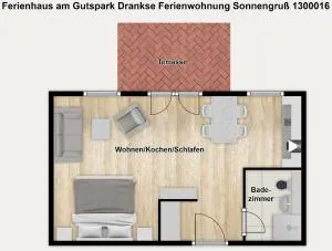 Ferienhaus am Gutspark Drankse Ferienwohnung Sonnengruß - Lancken