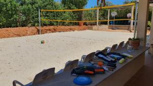 Oceanfront Villa - 8 rooms, 2 kitchens with pool, billiard table and Beach-Volleyball Court