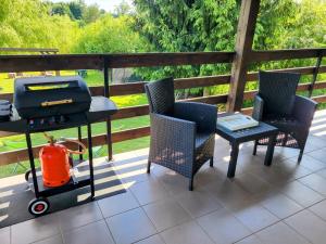 WczasyMazurskie - Domek całoroczny Piwonia Mazury z prywatną plażą